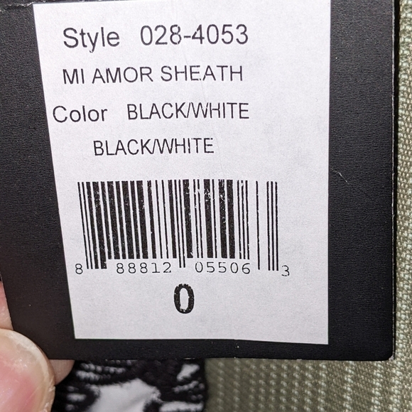 NEW Nanette Lepore Mi Amour Sheath Dress Embroidered Lace Overlay Size 0 - Picture 5 of 6